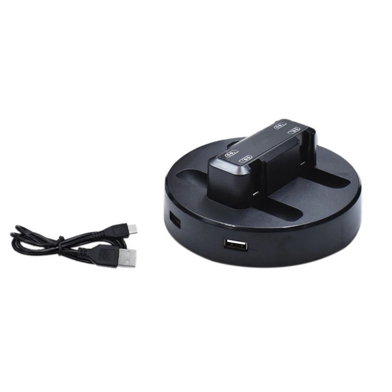 

4 In 1 Charging Dock Station Stand For Nintend Switch Ns Joycon Controllers W/ Led Charge Indicator
