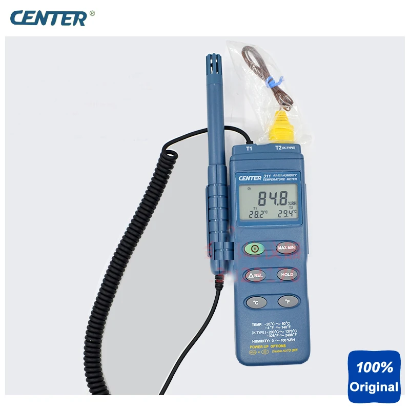 

Digital Hygro-thermometer Humidity Temperature Meter CENTER314