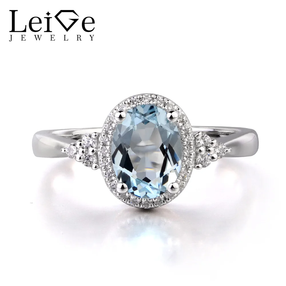 Женское кольцо с овальной огранкой|gemstone rings silver|925 sterling gemstone ringsaquamarine ring |