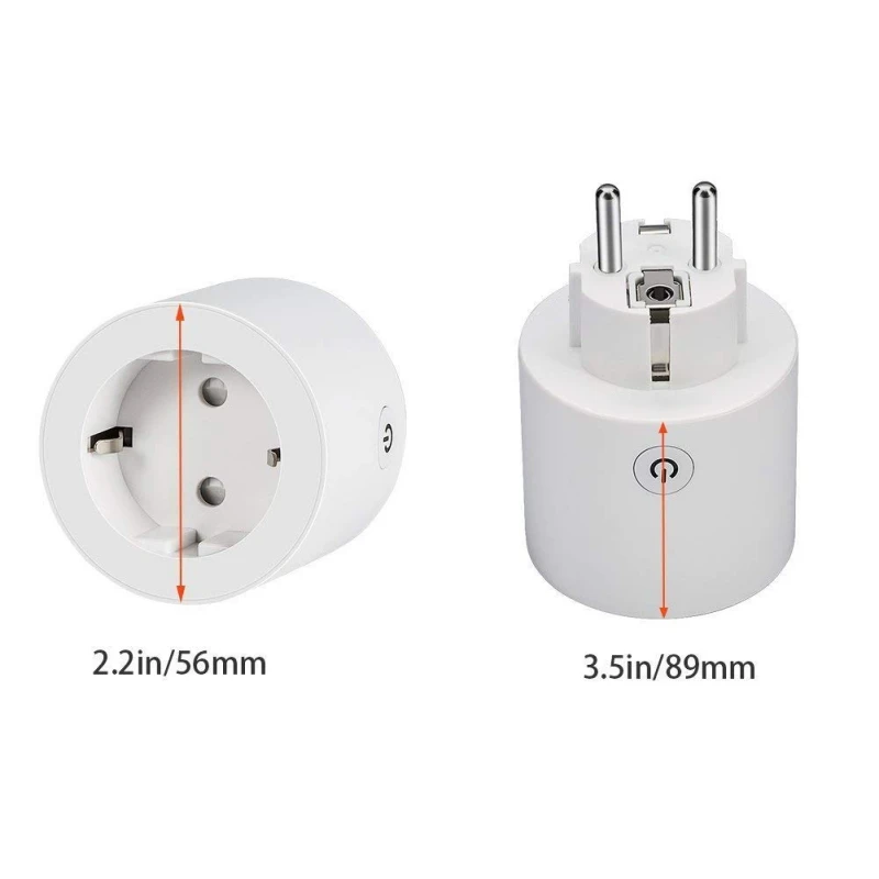

High Quality WiFi Connected Socket Smart WiFi Socket Works with for Voice Control Remote Control and Timer Function
