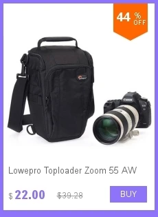 Экспресс Натуральная Lowepro Toploader Zoom 50 AW Высокое качество цифровой зеркальной камеры сумка с водонепроницаемым чехолом