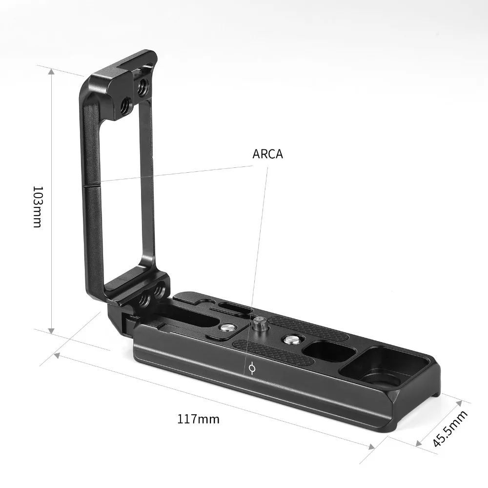 SmallRig 2232 L Halterung mit Arca Swiss standard Platte für CAMCORDER NETZTEIL LADEGERÄT 5.0V 1.6A für PANASONIC HDC SD40