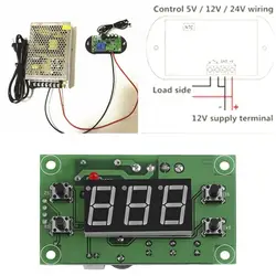 ЖК-дисплей Дисплей AC/DC12V цифровой термостат Температура контроллер сигнализации Сенсор Температура метр регулятор