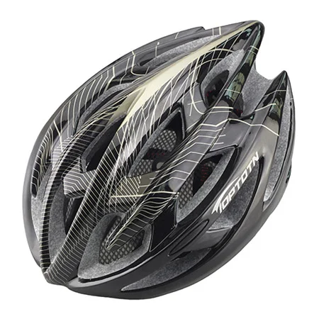 Дорожный горный велосипед велосипедные шлемы интегрально-литой шлем велосипедный шлем для велосипедистов велосипед шлем - Цвет: Черный