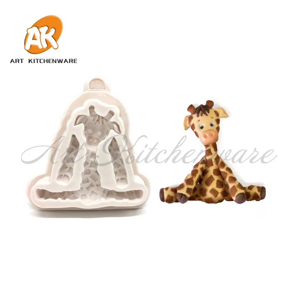 Giraffe  Cookie Cutter 5" Zoo Junge Animal Baby Baking Sugar Fondant Baby