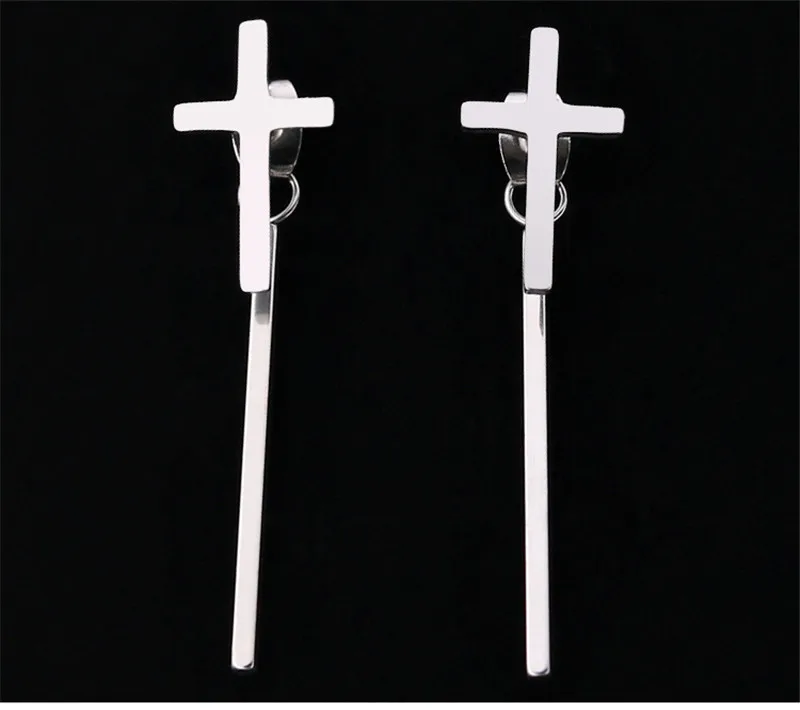 silver earrings