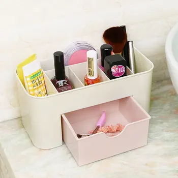 

NEW Plain Line Six Grid Desktop Drawer Storage Box Sundries Case Small Objects Box Wholesale Desktop Organizer Kitchen Toilet