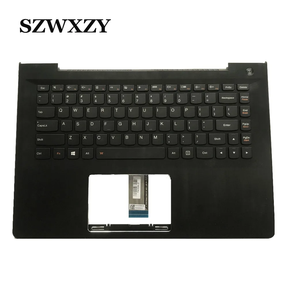 Для lenovo IdeaPad 500S-14ISK ноутбук Palmrest ободок крышка с клавиатурой 5CB0H71431