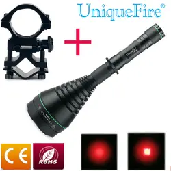 UniqueFire светодиодный тактический Flashligt 1508 XR-E T75 светодиодный Перезаряжаемые фонарик Масштабируемые лампы + прицела для охоты