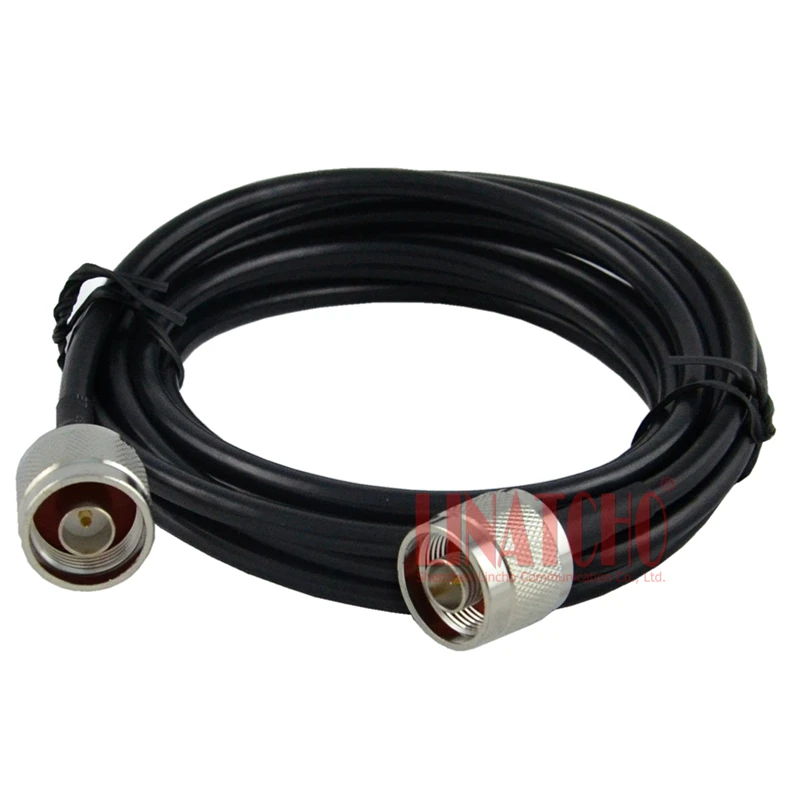 

3 Meters RG58U coaxial cable with 2 N Male Connector signal repeater indoor antenna connecting cable