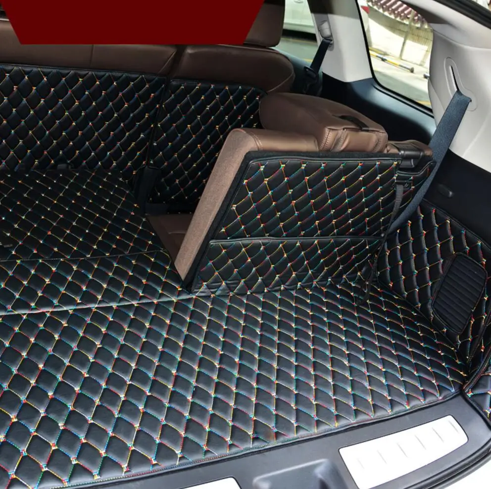 Волоконно кожаный коврик для багажника автомобиля infiniti qx60 2012 2013 2014 2015 2016 2017 jx35