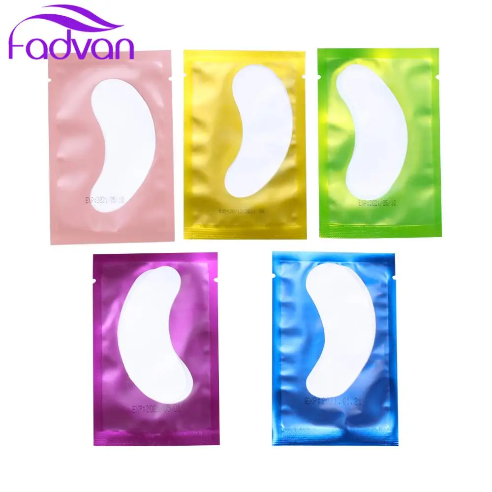 

50/100/400 Eye Lashes Pads Eyelash Extension Paper Patches Grafted Eyelash Under Eyelashes Patches Patch Lash for Eyelashes