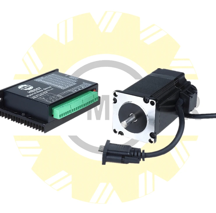 

ACT Motor 1PC NEMA 23 Closed-Loop Stepper motor 1.1N.M (156OZ) Shaft Diameter 8mm 23SSM6440-EC1000 +1PC Motor Driver HBS57