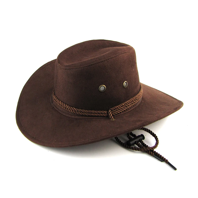 

2019 New Arrival Men Women 3 color Large brim hat cowboy hat for man millinery outdoor hat sunbonnet casual fashion mens hat