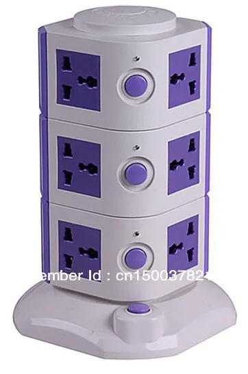 

Plug Socket,Best Selling, AC Power Switch Outlet Socket 12positions Multifunction plug