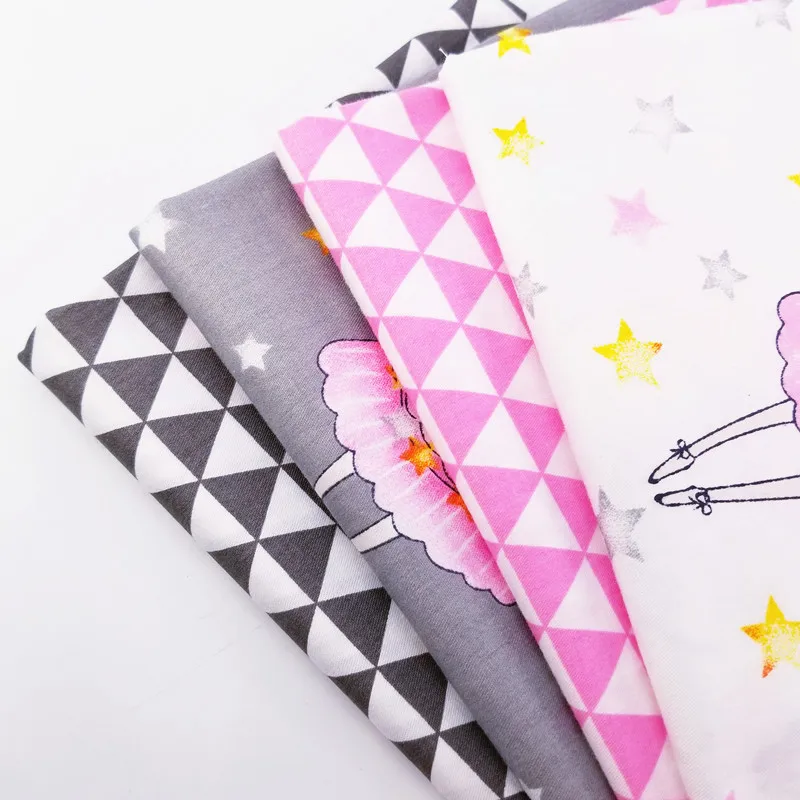 

New Arrival Fat Quarters Cotton Twill Fabric Patchwork DIY Sewing Quilting Material Crafts Cloth For Home Textile Bedding Pillow