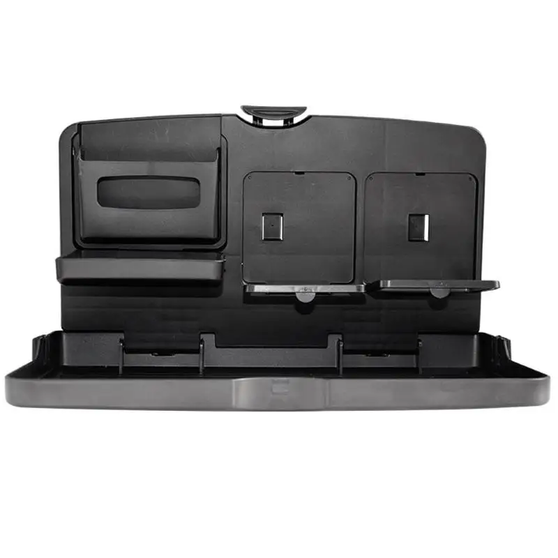 

Universal Black Car food tray folding dining table drink holder car pallet