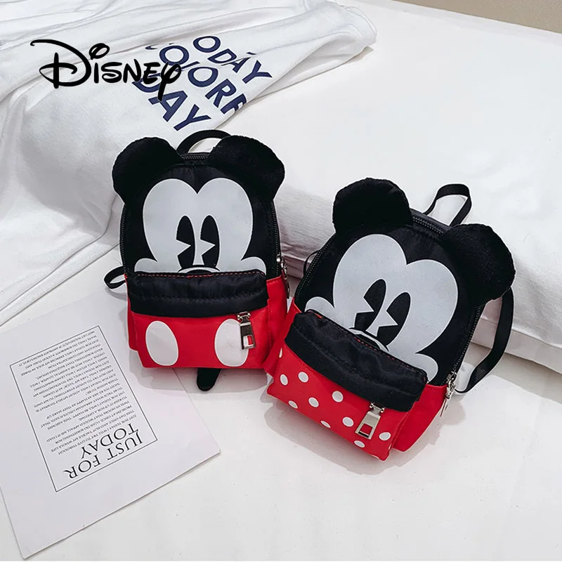 Disney Детская сумка мини Микки Маус для женщин рюкзак милый мультфильм Минни