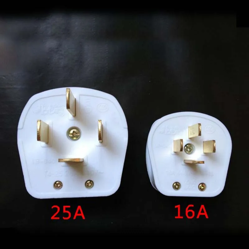 10 шт. высокое Мощность три этапа Plug стены Мощность разъем Ming загружен бакелит промышленные вилки и розетки 16A25A 380 В