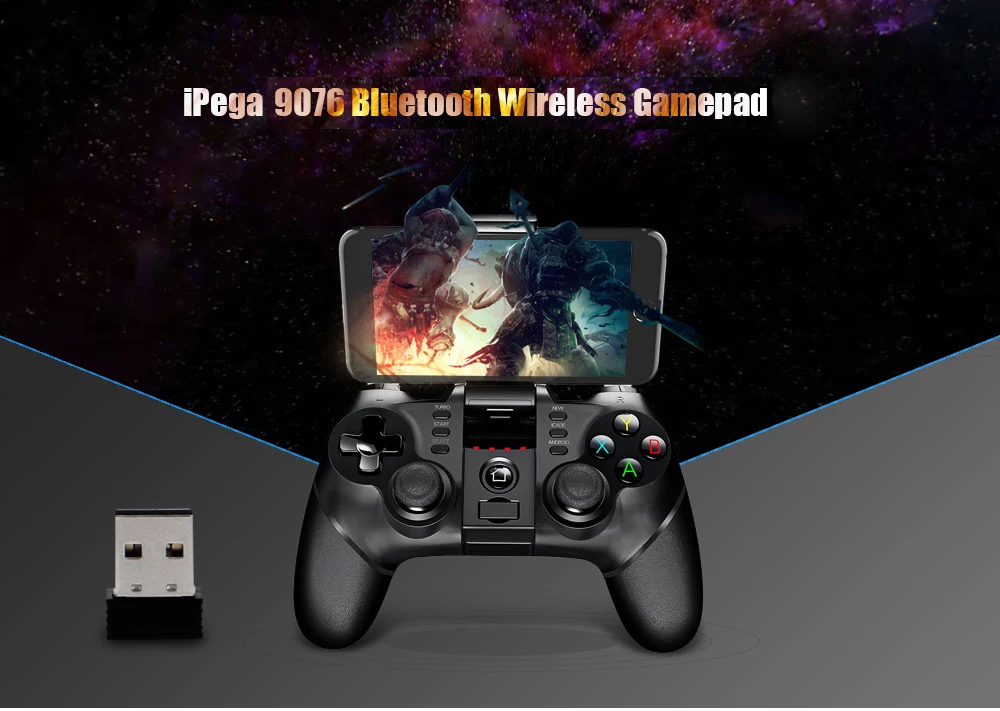 IPega PG-9076 PG 9076 Bluetooth геймпад для PS3 беспроводной контроллер с держателем для Android/iOS смартфон планшетный ПК