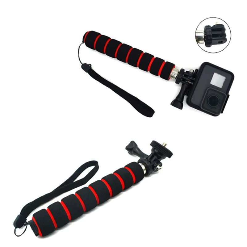 

OOTDTY Handheld Selfie Stick Extendable Monopod Shutter Remote Foldable Mini Tripod For GoPro Hero 6/5 #1