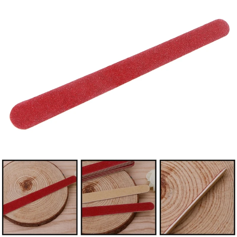 10Pcs/Set Nail Art Sanding Files Polish Acrylic Sandpaper Buffer Manicure Set Tools | Красота и здоровье