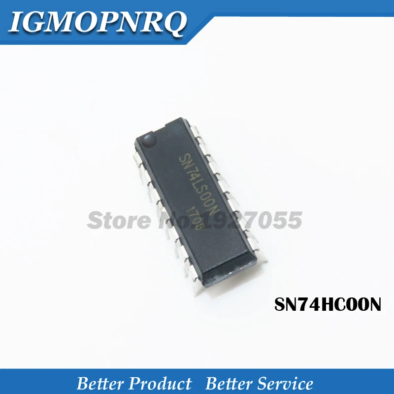 10 шт. SN74HC00N DIP-14 74HC00N DIP SN74HC00 новый оригинальный | Электронные компоненты и