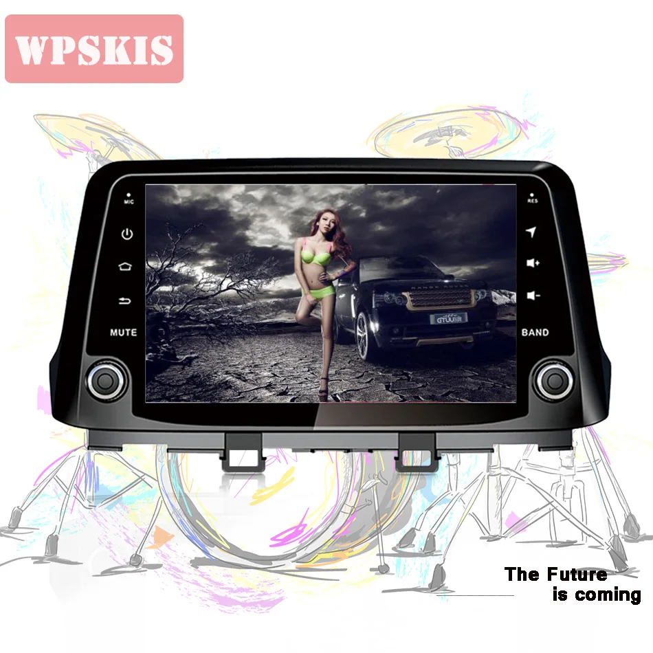 Excellent Auto Octa Core 4G+64G android 9.0 car Gps dvd for Hyundai Kona 2017 2018 Auto car radio video player gps navigation in dash 3
