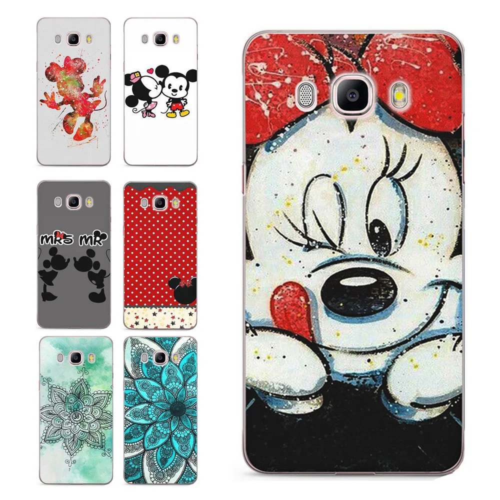 For Samsung Galaxy A3 A5 2016 2015 2017 prime J1 J2 J3 J5 J7 G530H S8/plus Note 8 TPU Silicon Mickey Minnie Cover Case C092 |