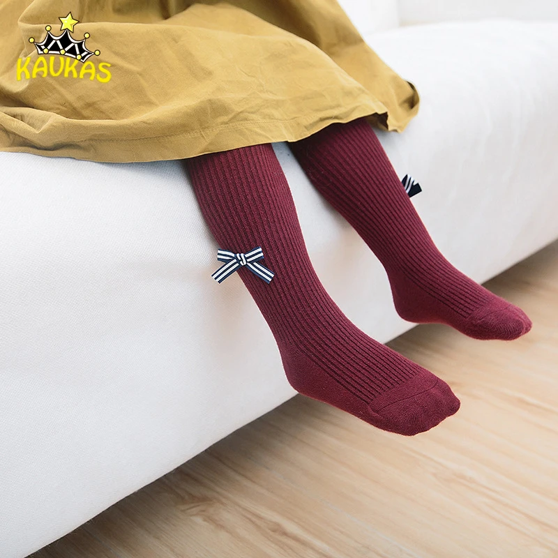 KAVKAS Spring Baby Girl Stockings Toddler Infant Girls Tights Cotton