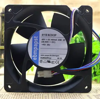 

Original PAPST EBM 4118 48V 22W N/2H3P 12038 12CM cooling fan