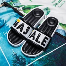 2019 Summer Lovers Slippers Black Red Indoor Bathroom Slippers Mens Leisure Room Flats Shoes Outdoor Beach Male Slippers 2019 Summer Lovers Slippers Black Red Indoor Bathroom Slippers Mens Leisure Room Flats Shoes Outdoor Beach Male Slippers