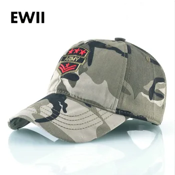 

2018 Camouflage hip hop hats for men army camo baseball cap men tactical embroidery snapback caps women cotton dad hats bone