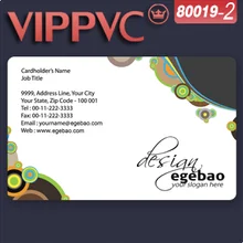 A80019-2 заказ визиток дизайн бесплатно 86X54X0,36 мм однолицевая печать прозрачная визитница из ПВХ