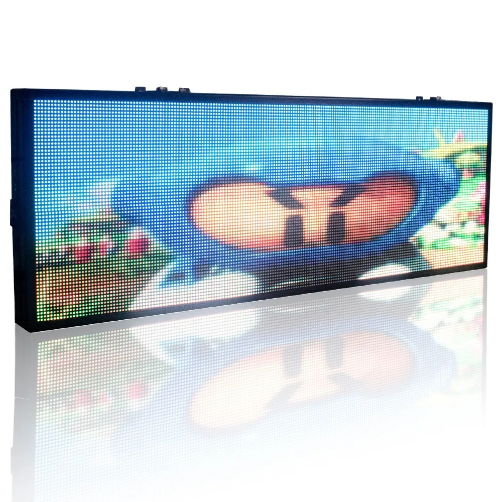 Full Color Indoor LED Video Display Screen Led Message Sign Programmable, Clearly Display Video  Music(voice) (12)