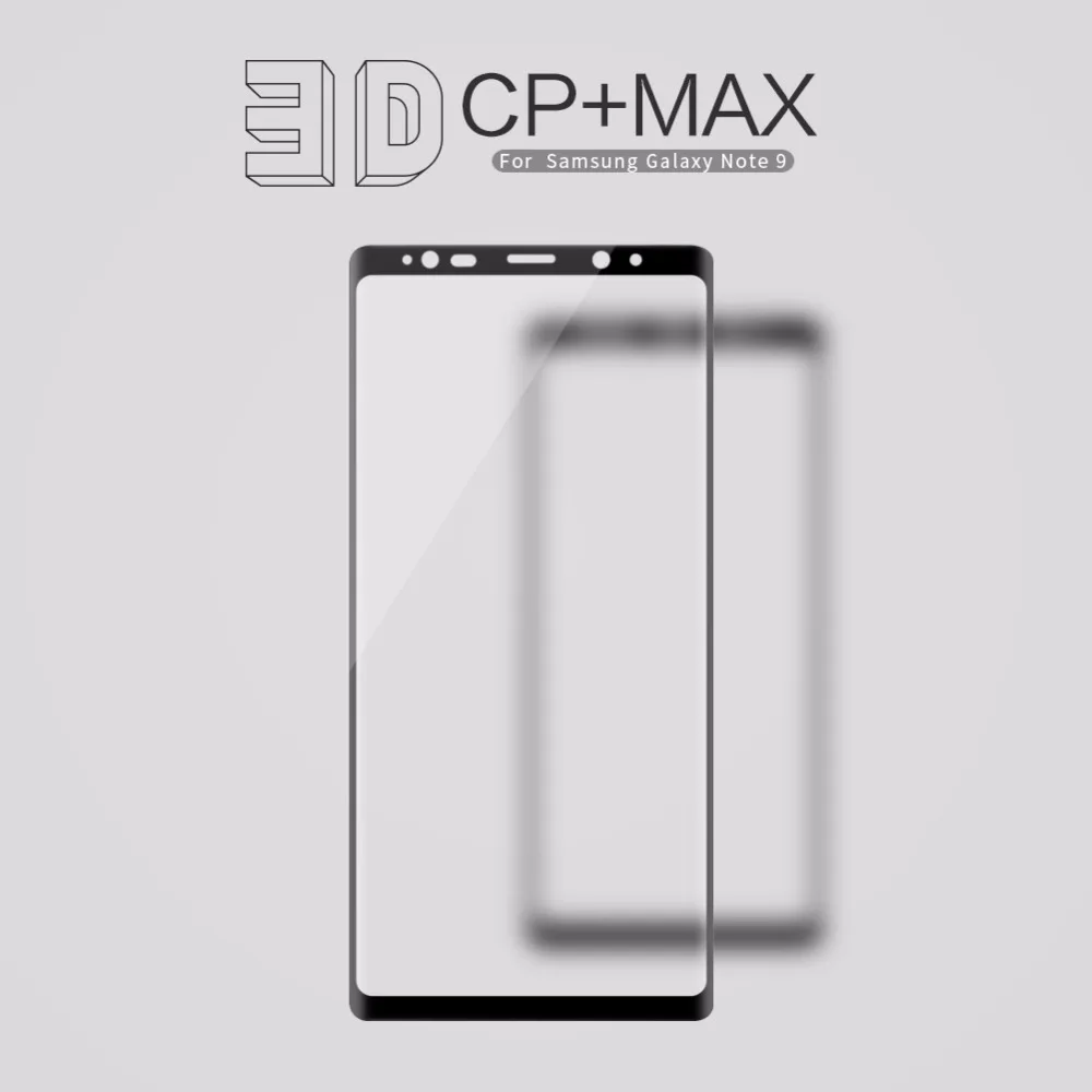 Для samsung Galaxy Note 9 полное покрытие стекло протектор экрана NILLKIN 3D CP+ MAX защитная пленка из закаленного стекла для samsung Note 9