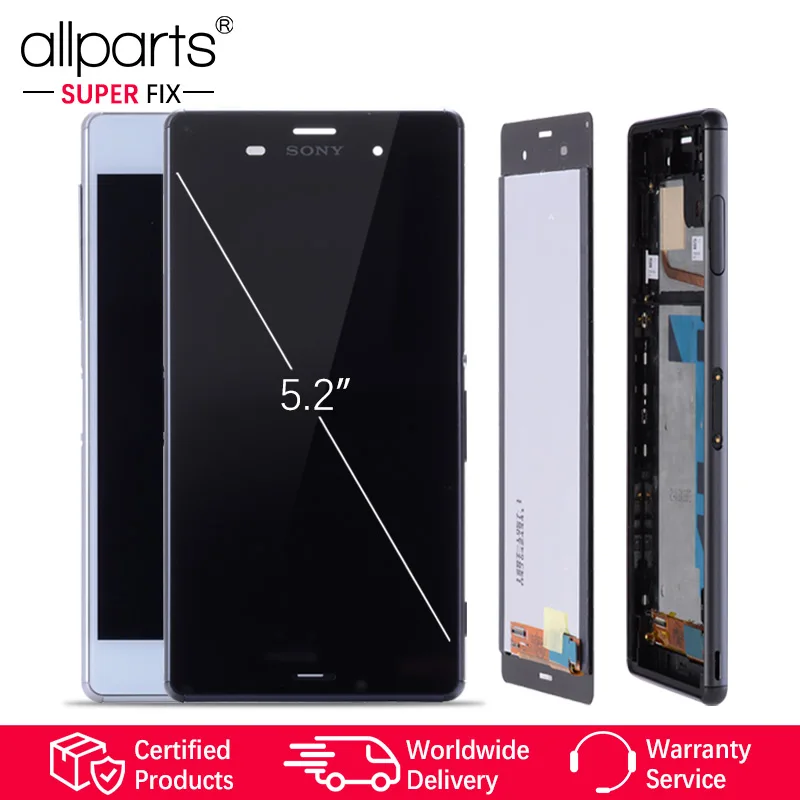 

5.2" Original LCD For SONY Xperia Z3 Display Touch Screen with Frame for SONY Xperia Z3 Dual Display LCD D6633 D6603 #3