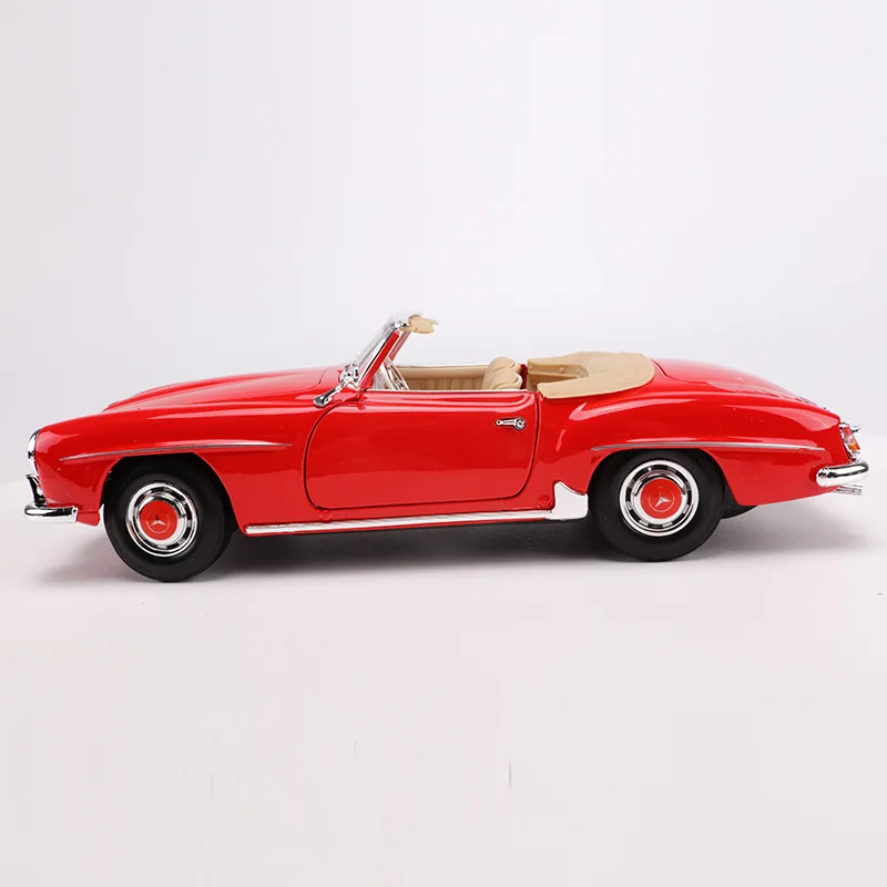 Maisto 1/18 Benz 1955 190SL модель автомобиля имитация литья под давлением украшения игрушки