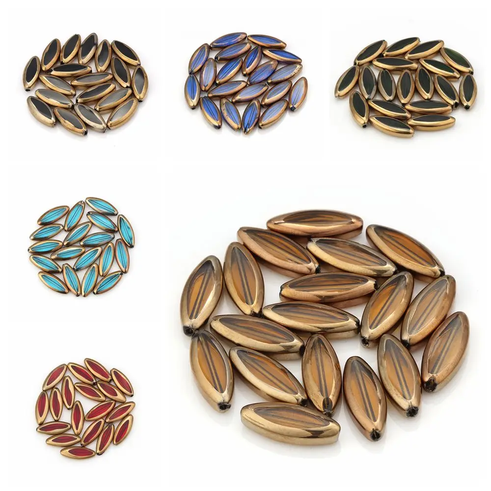 Модные стеклянные бусины MEIBEADS 18 шт./лот для изготовления ювелирных украшений