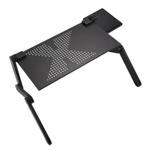 Adjustable Multi Functional Ergonomic mobile laptop table stand for bed Portable sofa folding table foldable notebook Desk folding elevating table and table scale multi functional storage tea table with stools