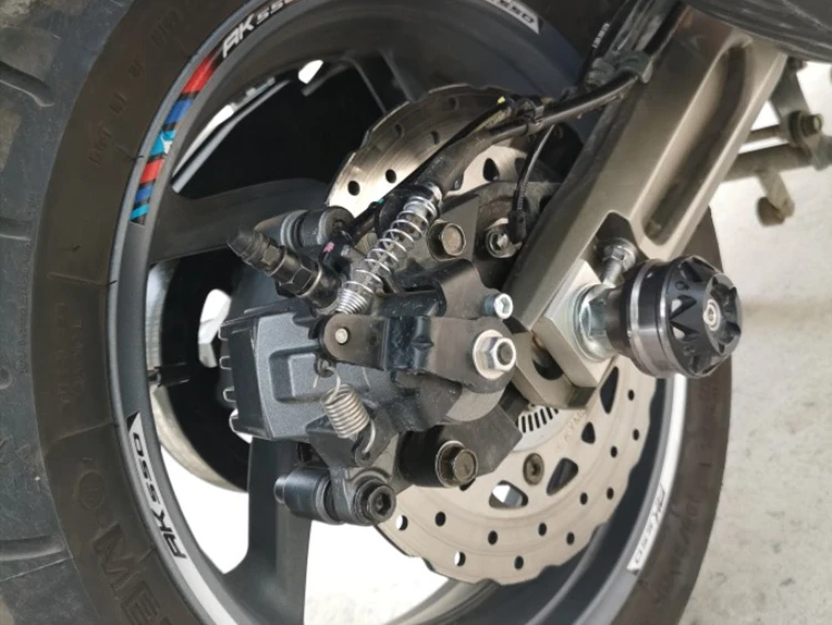 MTKRACING для Aprilia RSV4 RR 09-18 Tuono V4 1100 RR 10-18 мотоцикл переднее колесо осевой слайдер амортизатор защита от падения