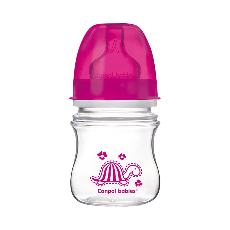 Бутылочка PP EasyStart с широким горлышком антиколиковая 120 мл 3+ Colourful animals цвет: