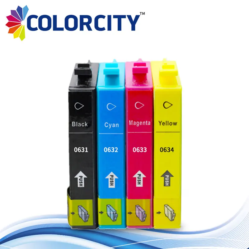 Совместимый чернильный картридж T0631-T0634 для Epson Stylus C67 C87 Plus CX3700 CX4100 CX4700 CX5700F CX7700