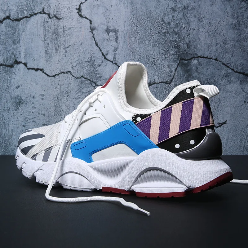 Seasonal Tide Shoes Male Motion Casual Shoes Ventilation Run Shoe Student Basketball Shoe 2019 Sneakers Zapatos De Hombre Scarpe