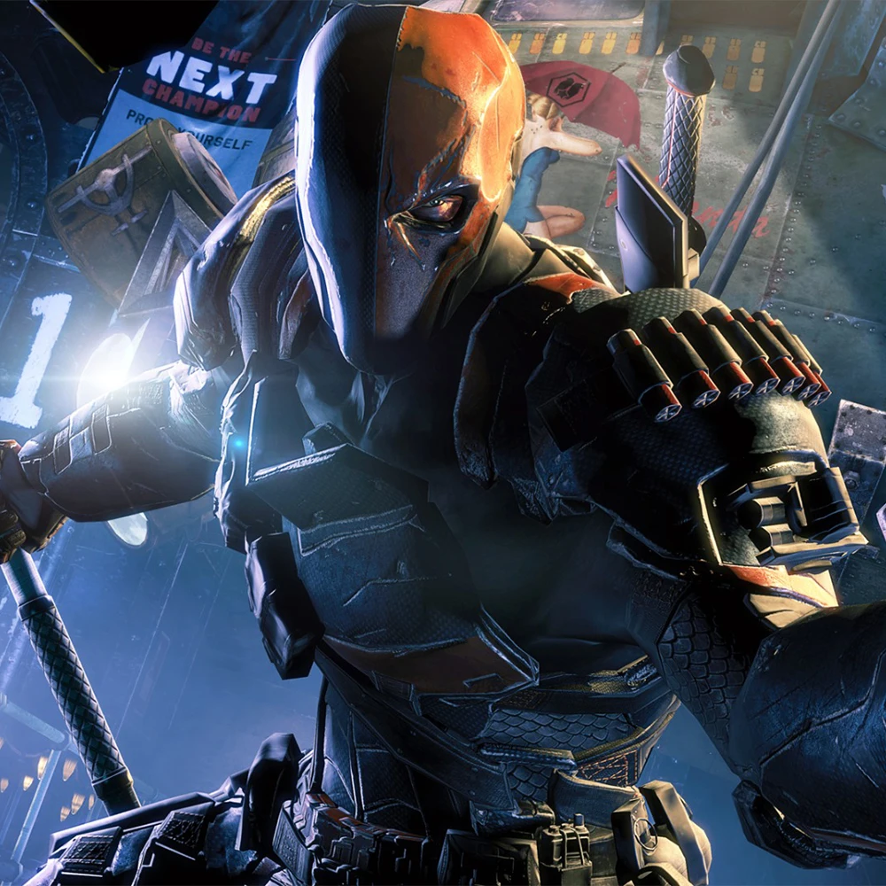 XCOSER Deathstroke костюм Бэтмен Аркхэм Рыцарь Косплей Делюкс из искусственной кожи доспехи наряды супергероя костюм Хэллоуин костюм для мужчин