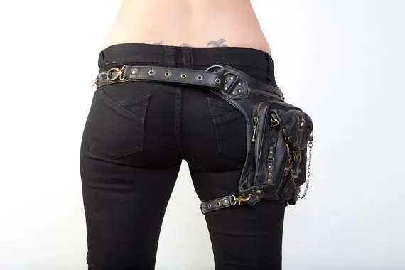 steampunk fanny pack