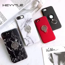 

Heyytle Marble Kickstand Phone Case For Apple iPhone X 8 7 6S 6 Plus Car Magnet Stand Holder Colorful Slim Soft TPU Back Cover