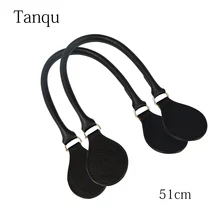 TANQU Short Concise Round Leather Belt Handle with D Buckle Drops for Classic Mini Obag Basket Bucket O City Chic Handbag O Bag цена TANQU Short Concise Round Leather Belt Handle with D Buckle Drops for Classic Mini Obag Basket Bucket O City Chic Handbag O Bag цены онлайн