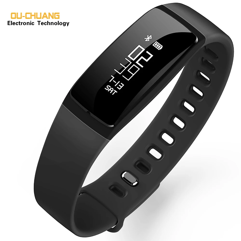 V07 крови Давление часы браслет монитор Cardiaco Relogios Montre кардио трекер IP67 Smart Watch Sport