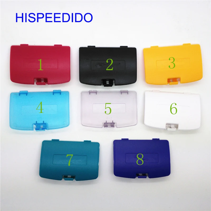 

HISPEEDIDO 2pc/lot Color Optional Battery Covers Replacement for Gameboy Color for GBC Housing Back Door